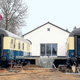 Illustration for article titled We Want to Move into These Buildings Made Out of Old Train Cars